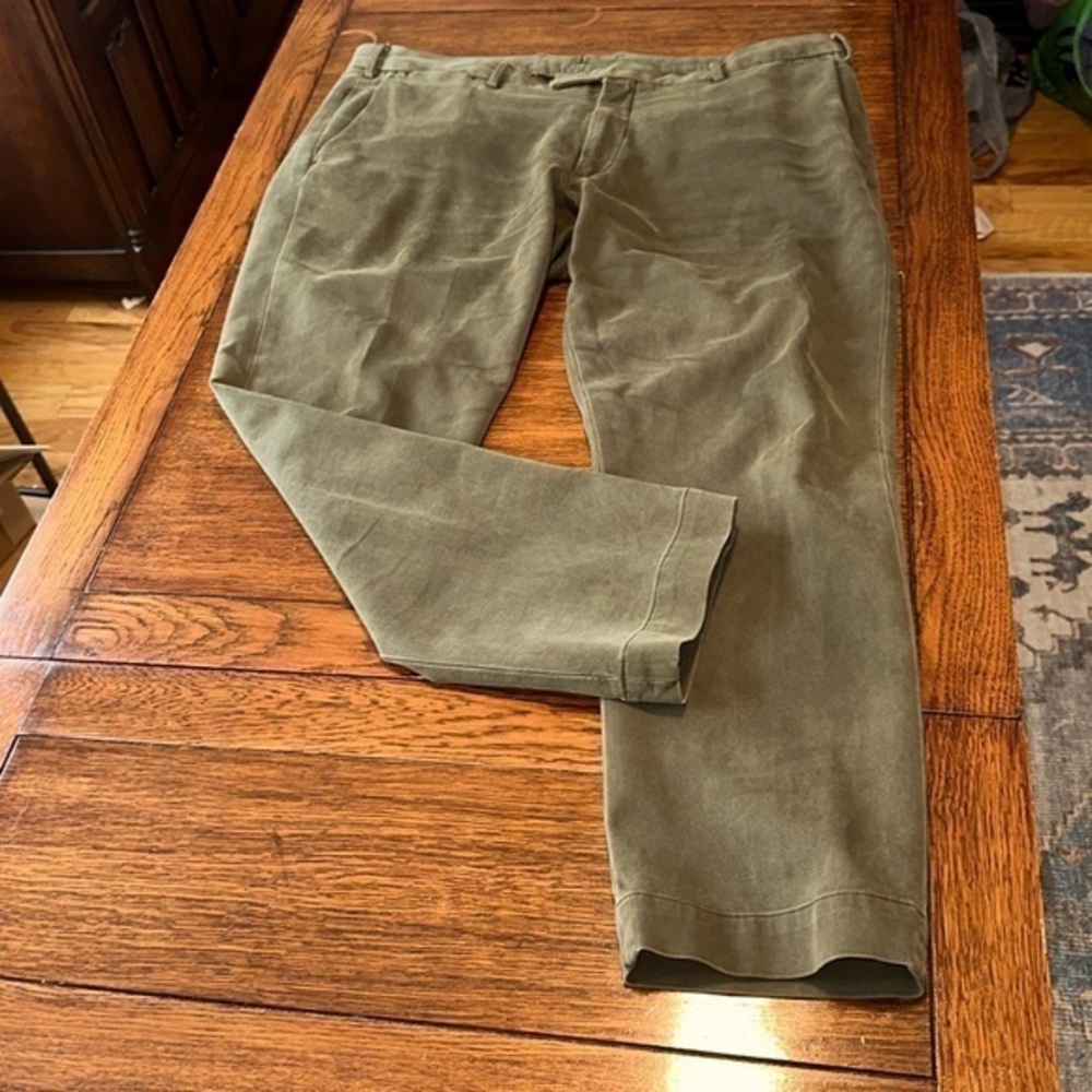 Polo Ralph Lauren Olive Green twill pants size 40×30